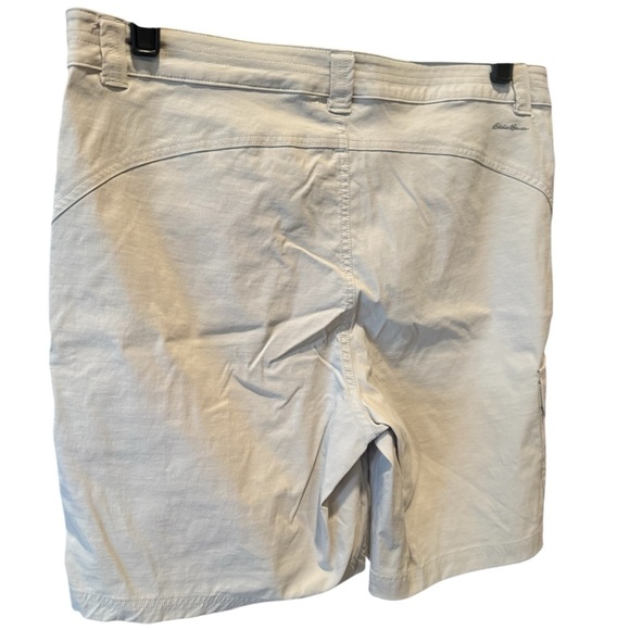 Eddie Bauer Tan Cargo Shorts with Belt Loops - Picture 2 of 8